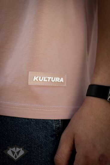 Футболка КУЛЬТУРА OverSize "Light" (пудра)