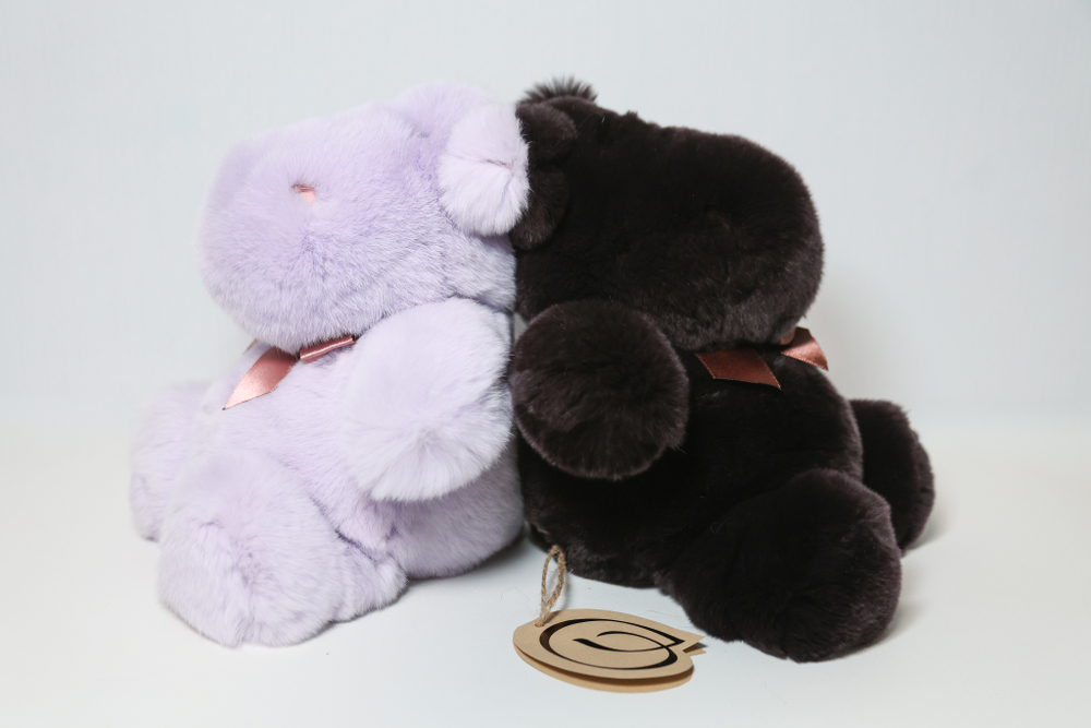 Бегемот Гиппо средний (шоколадный)