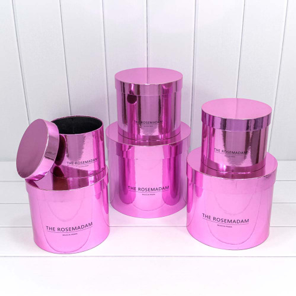 Коробка 25х22.5 см Набор 6 шт "The Rosemadam" (Розовый)