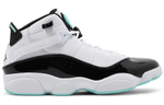 Jordan Air Jordan 6 Rings "Mint" six crowns shock absorption, non-slip, wear-resistant wrapping, mid-top retro basketball shoes for men and women with the same mint green