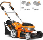 Газонокосилка аккумуляторная DAEWOO DLM 5042Li-S самоходная без АКБ и ЗУ