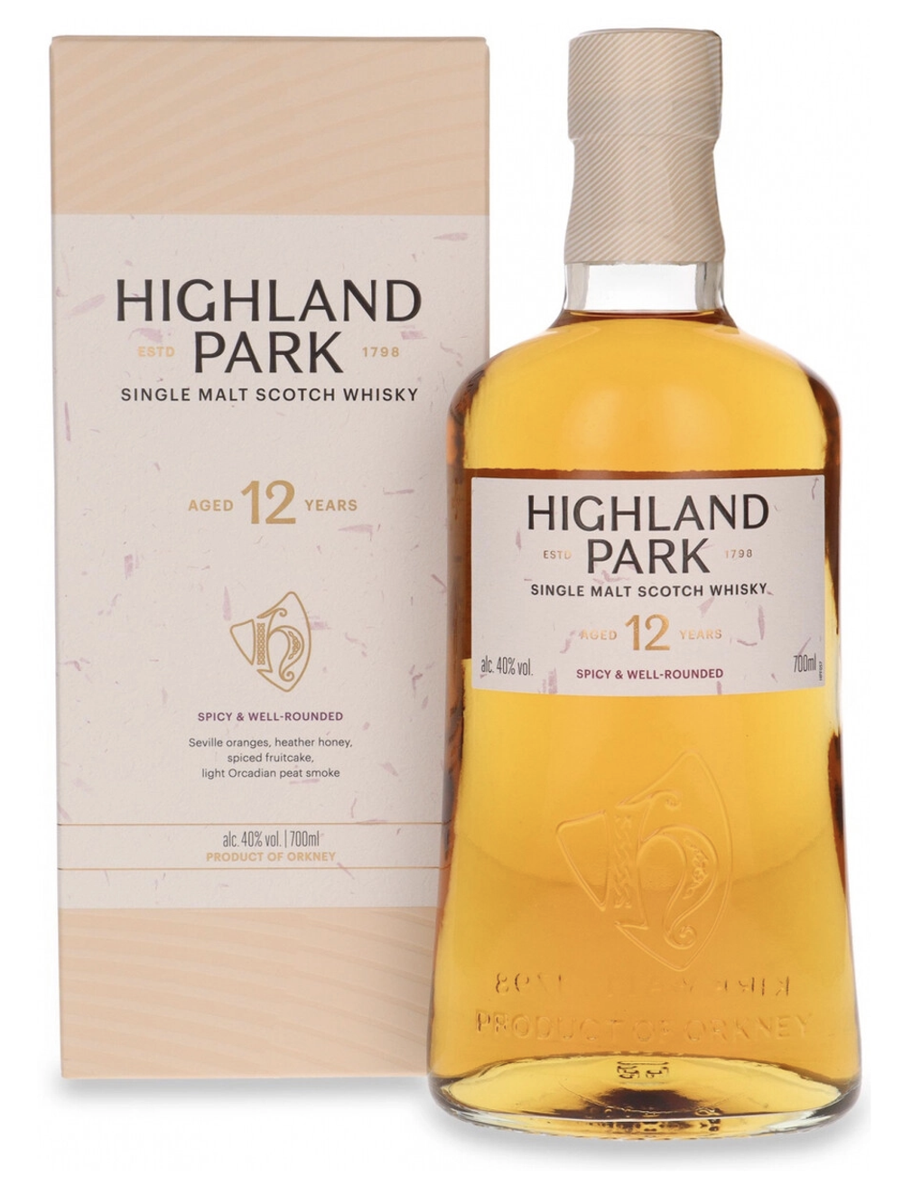 Виски Highland Park 12 Years Old, 0.7 л.