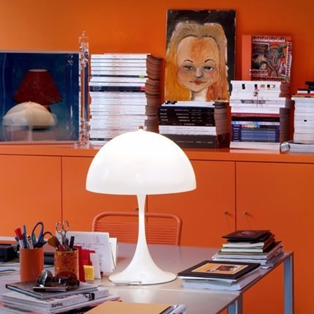 Table design lamp  Panthella by Verpan Panton (White)