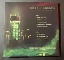 OST - John Carpenter In Association With Alan Howarth – John Carpenter's Prince Of Darkness - LP
