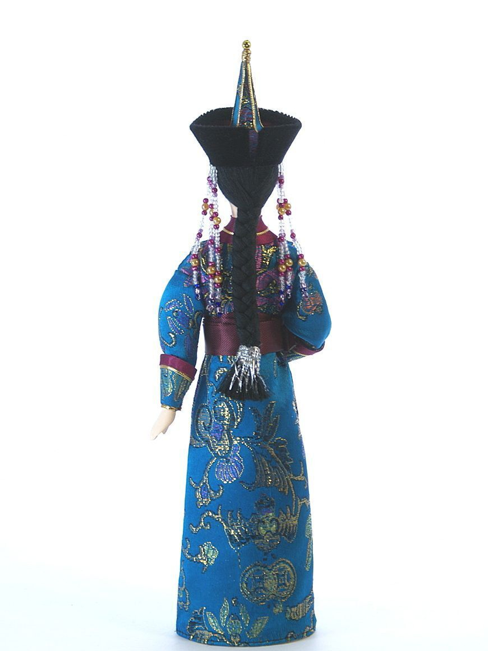 Кукла коллекционная Тувинский женский костюм
