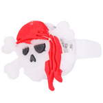 Кольцо пирата светящ Череп