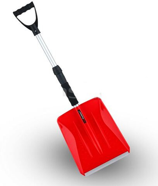 Лопата для снега "Вершина" пластик 80005 телескоп ручка