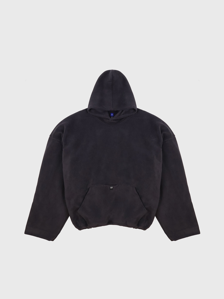 Худи Yeezy Gap Engineered by Balenciaga Polar Fleece Padded Hoodie Dark Grey