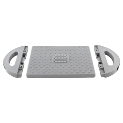 Подставка для ног с массажными роликами (13х25х34см) WMC TOOLS WMC-PLM1