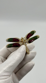 Брошь Стрекоза Monet