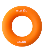 Эспандер кистевой ES-404 Кольцо, 25 кг, силикогель, оранжевый