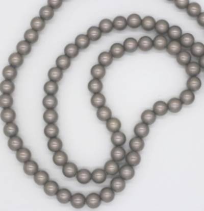 Бусины на леске 10 мм, 1 нить-65 см