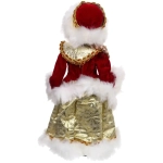 Снегурочка «Новогодняя пьеса» 40 см в красной шубке