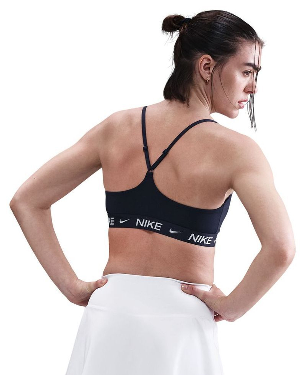 Теннисный бюстгальтер Nike Indy Light Support - midnight navy