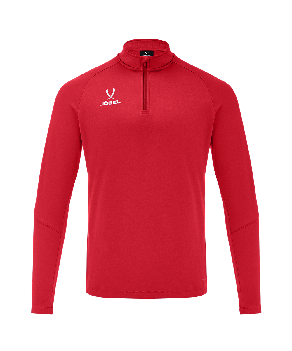 Джемпер тренировочный JÖGEL PREMIER PerFormDRY Training 1/4 Zip Fleece Top, красный
