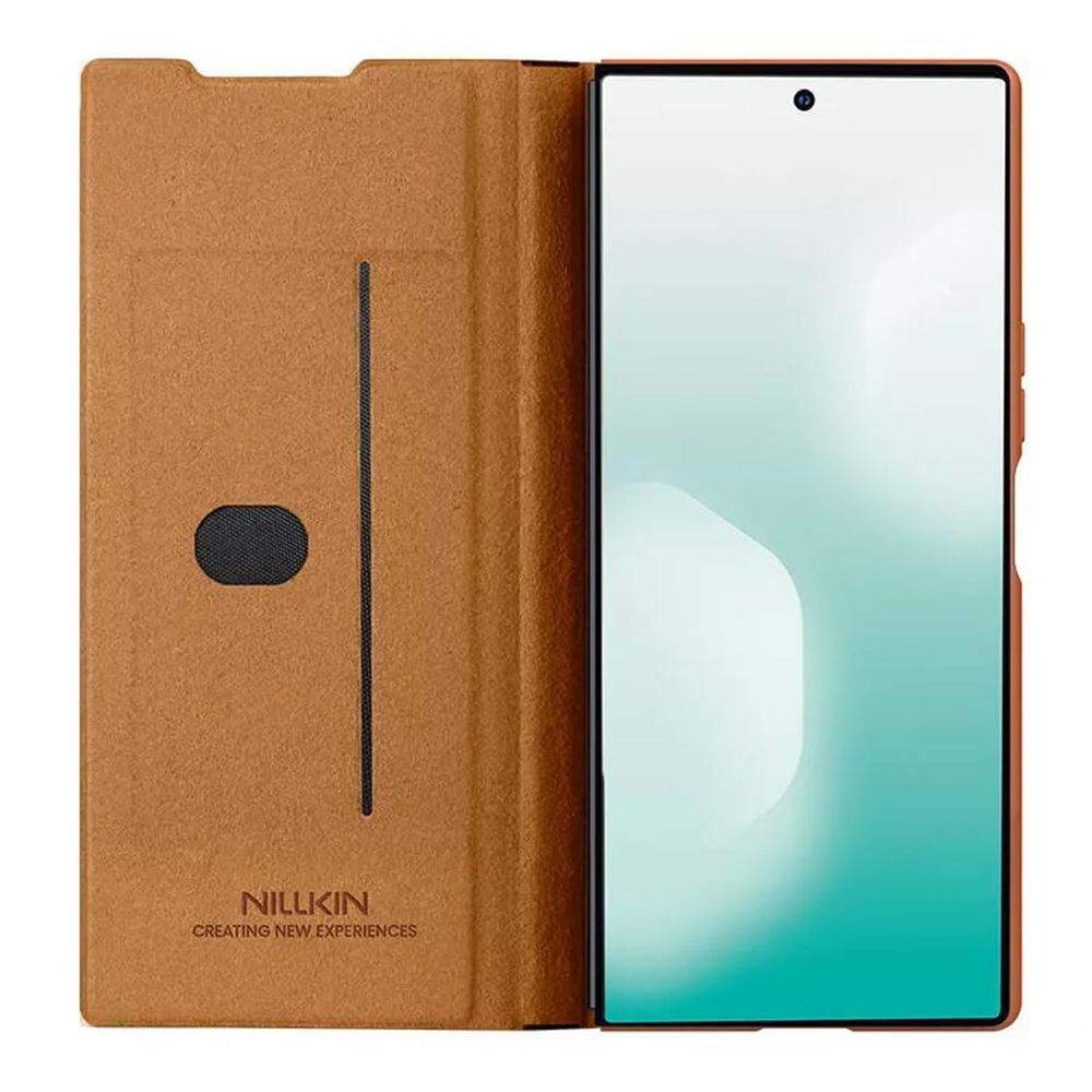 Кожаный чехол-книжка Nillkin Leather Qin Pro для Samsung Galaxy Z Fold 7