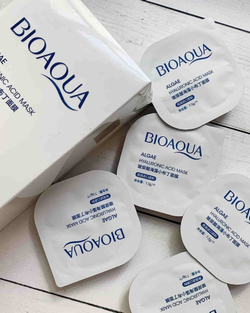 Маска-пудинг для лица с гиалуроновой кислотой и морскими водорослями