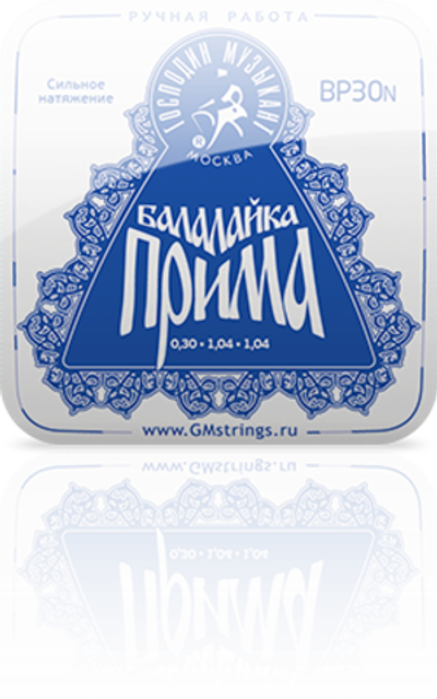 Струны для балалайки Прима "Господин музыкант" BP30n