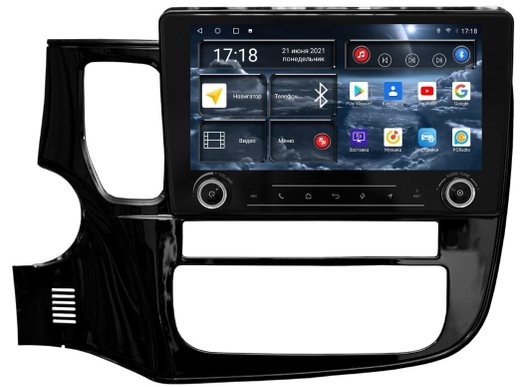 Магнитола Mitsubishi Outlander 3 2012-2022 - Redpower K 156 Android 10, ТОП процессор, Hi-Fi звук, 6Гб+128Гб, CarPlay, SIM-слот