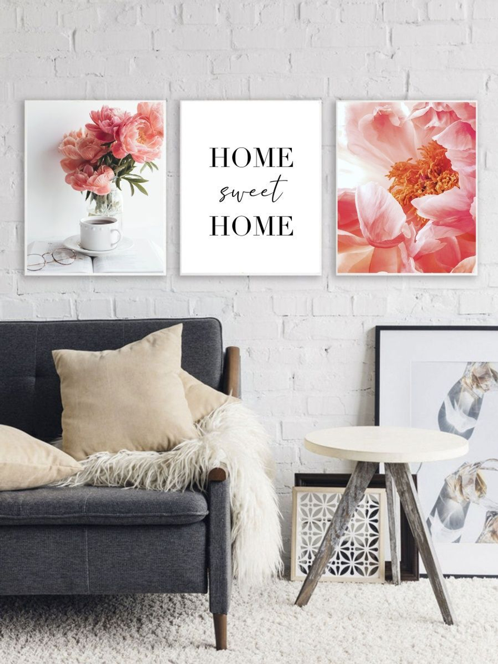 Набор постеров 30х40 цветы кофе 164419731 ТТН 246259068