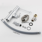 Смеситель для кухни, Frap, гибк излив, с картриджем, хром, F4452-6