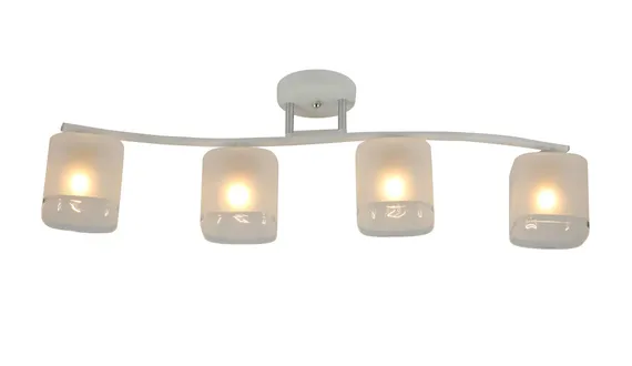07359/4 WHITE+CHROME (2) Люстра (RL)