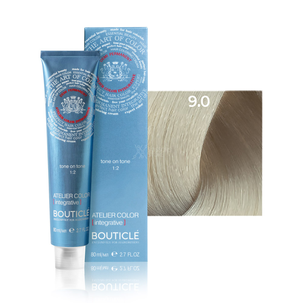 Полуперманентный краситель для тонирования волос Bouticle Atelier Color Intergative