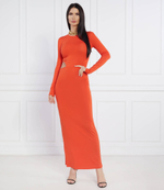 платье Calvin Klein - оранжевый(K20K204545)