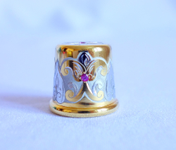 Наперсток "Расписной узор" в ассортименте