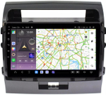 Магнитола для Toyota Land Cruiser 200 2007-2015 (экран климата внизу) - Kuberg QLed, Android 13, TS20, CarPlay, SIM-слот