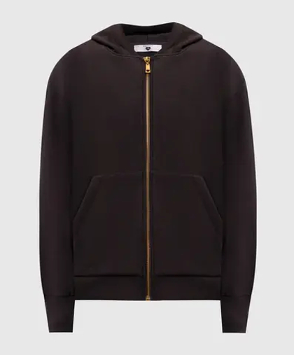 TWINSET Куртка споривная на молнии с капюшоном