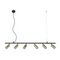 Подвесная люстра Crystal Lux CLT 015C6 L1200 BL-GO