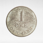 Denmark, 1 Øre - Frederik IX, 1962, F