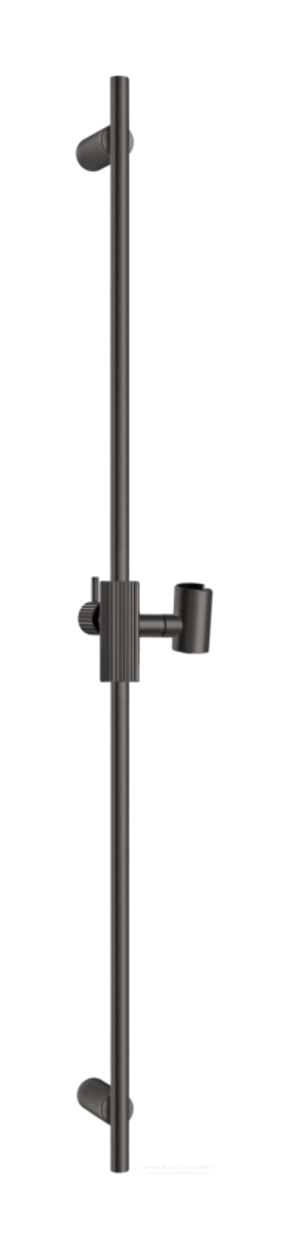 Штанга для душа Gessi Ingranaggio, настенная, h900 мм, цвет Black Metal Brushed PVD