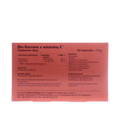 Pharma Nord Био-Каротин с витамином Е - 30 капсул