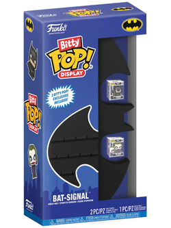 Набор Funko Bitty POP! Display DC Batman Signal +2 Bitty POP! Batman, Joker 81290