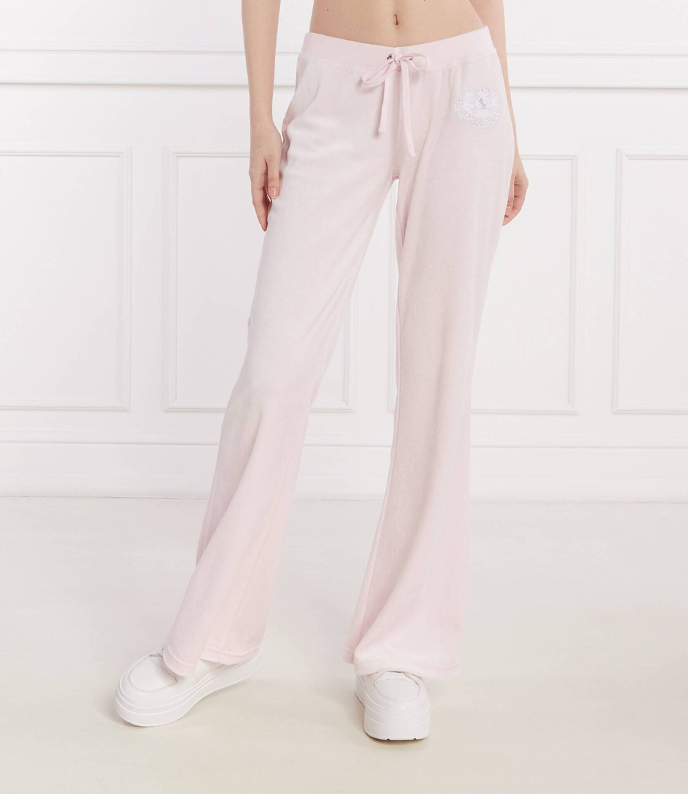 Спортивные штаны HERITAGE DOG CREST KAISA Juicy Couture - пудро-розовый(JCBBJ223814)