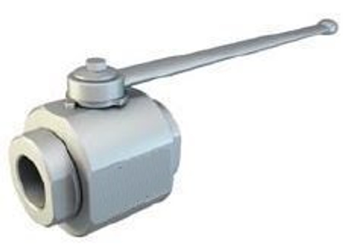 Кран 2-х ходовой шаровый BSP 2" DN40 P=350 (круглая форма)