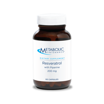 Metabolic Maintenance® Resveratrol with Piperine