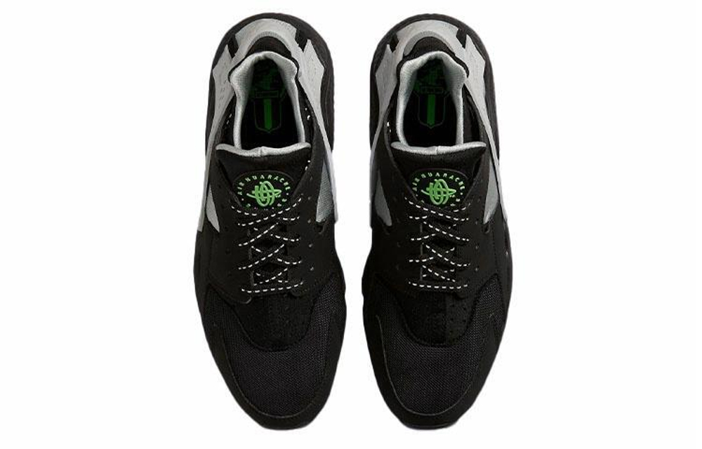 Кроссовки Nike Air Huarache Black Neon