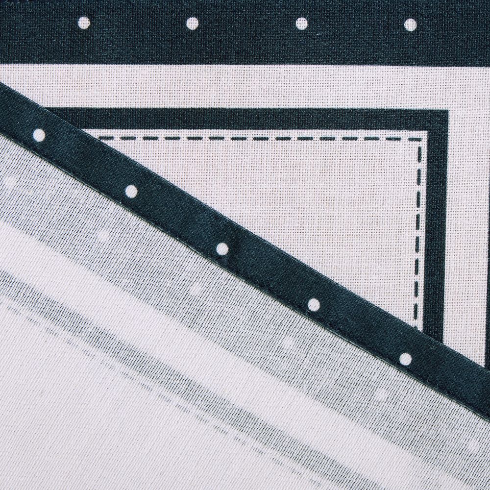 НАБОР ПОЛОТЕНЕЦ "FAMILY FARM",СИНИЙ ,40Х60СМ ТВИЛ,100% ХЛОПОК