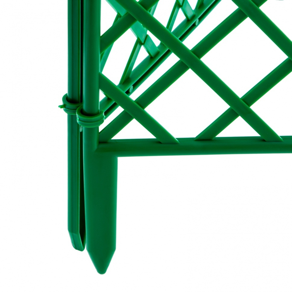 Забор декоративный "Сетка", 24 х 320 см, зеленый, Россия, Palisad