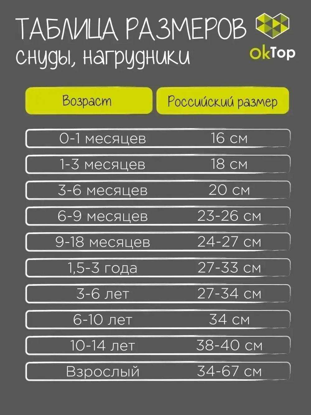 Снуд трикотажный демисезонный для детей