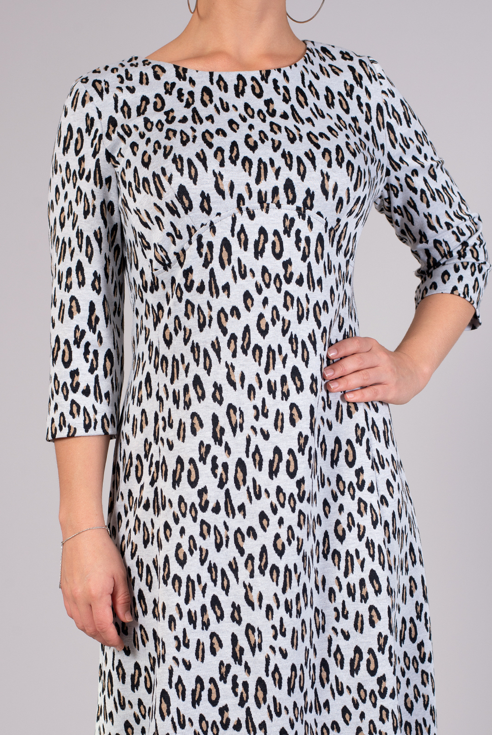 Платье женское 4160АП, Леопард #225Леа054160АП