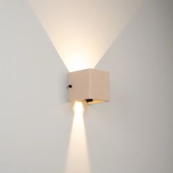 Светильник LGD-PERAN-WALL-S120x120-6W Warm3000 (Light ivory, 0-80 deg, 230V) (Arlight, IP65 Бетон, 3 года) 061760