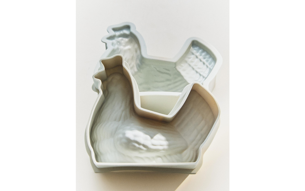 Zara Home кулинарная форма из силикона, цвет серый, 13 см