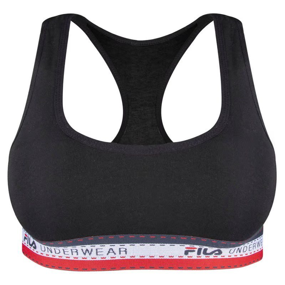 ТОП теннисный Fila Underwear Woman Bra 1P - black