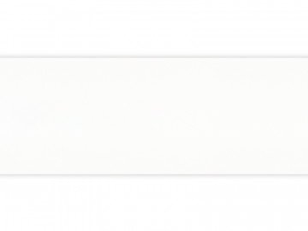 Белая Премиум Гладкая (Белый Шелк) кромка ПВХ 1x19мм