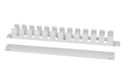 ЦМО Горизонтальный кабельный органайзер 19" 1U с крышкой