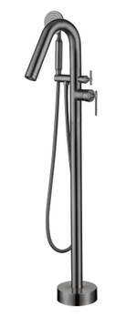 Смеситель напольный ETERNA GUN METAL